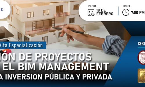 DIPLOMA DE ALTA ESPECIALIZACIÓN GESTIÓN DE PROYECTOS BAJO EL BIM MANAGEMENT PARA LA INVERSIÓN PÚBLICA Y PRIVADA