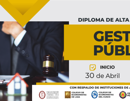 DIPLOMA DE ALTA ESPECIALIZACIÓN GESTIÓN PÚBLICA – Abril